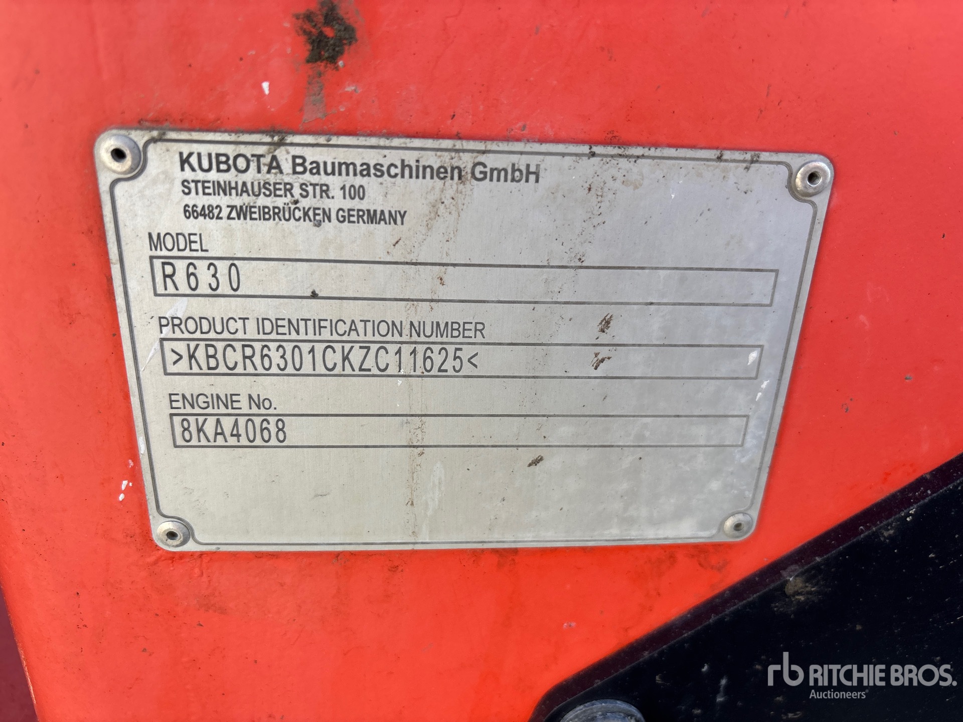 2019 Kubota R630