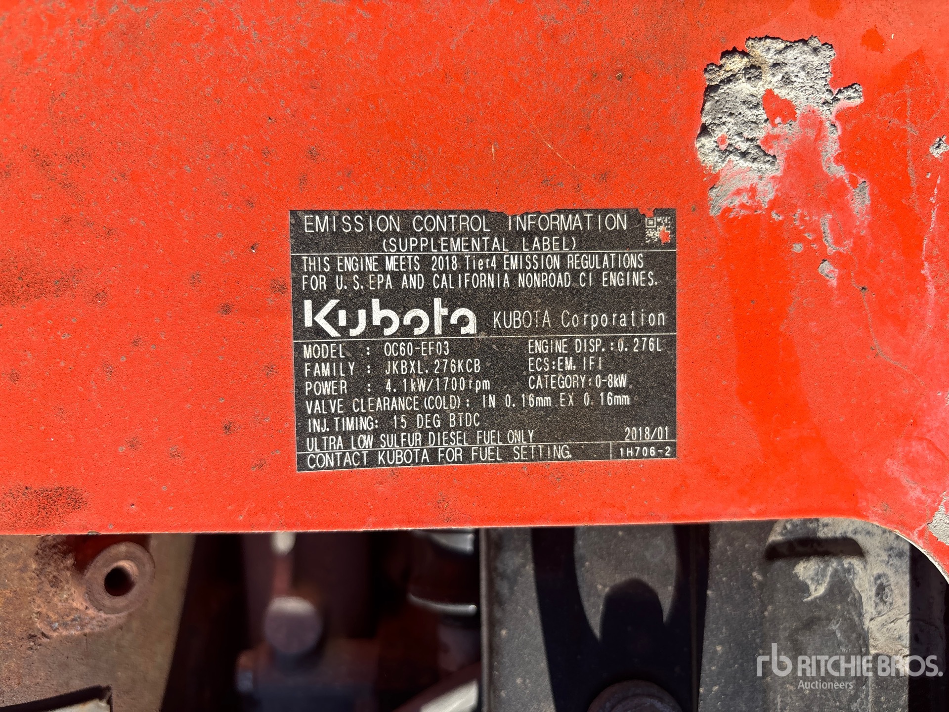 2018 Kubota KC70