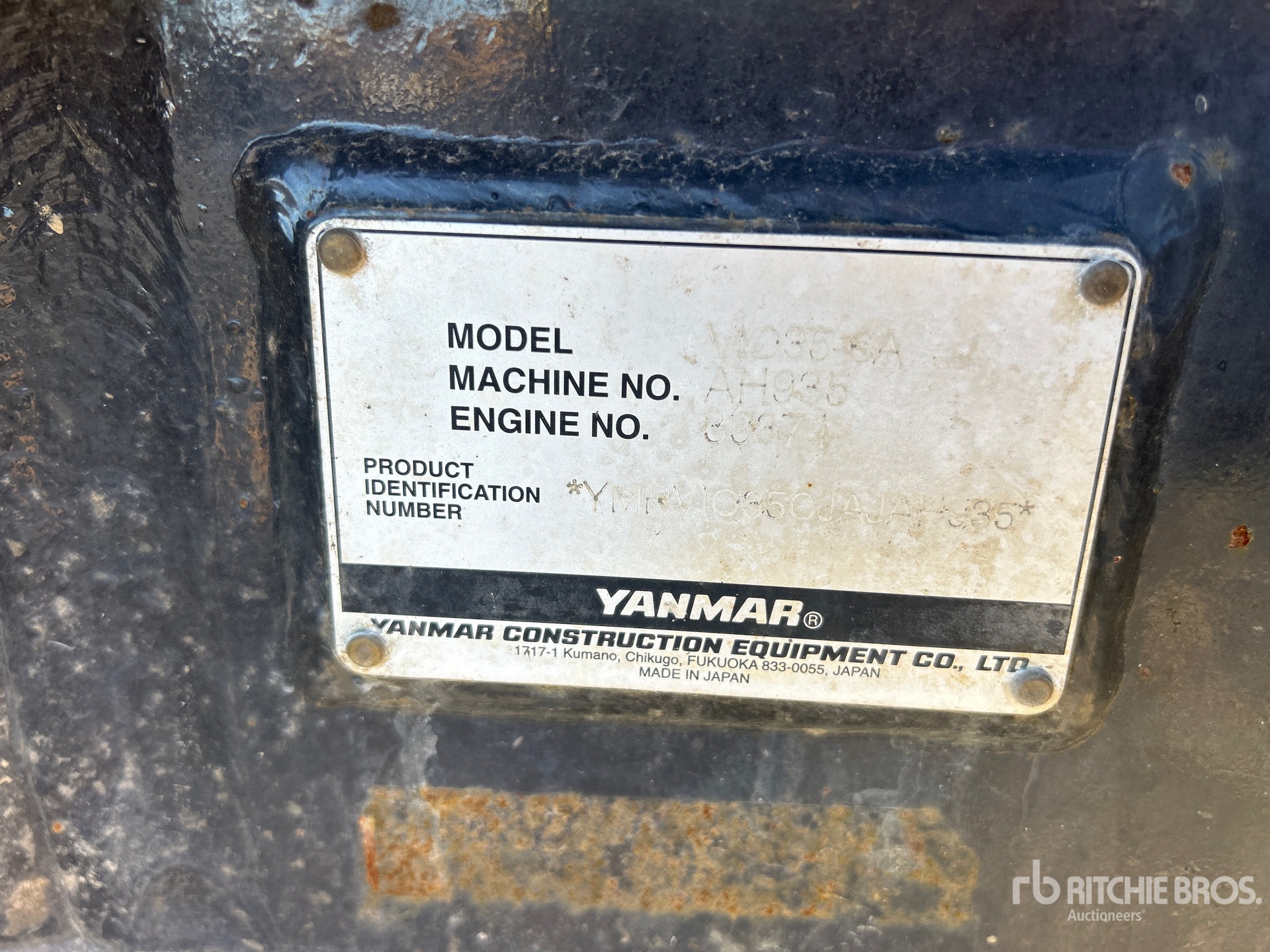 2018 Yanmar VIO35-6A