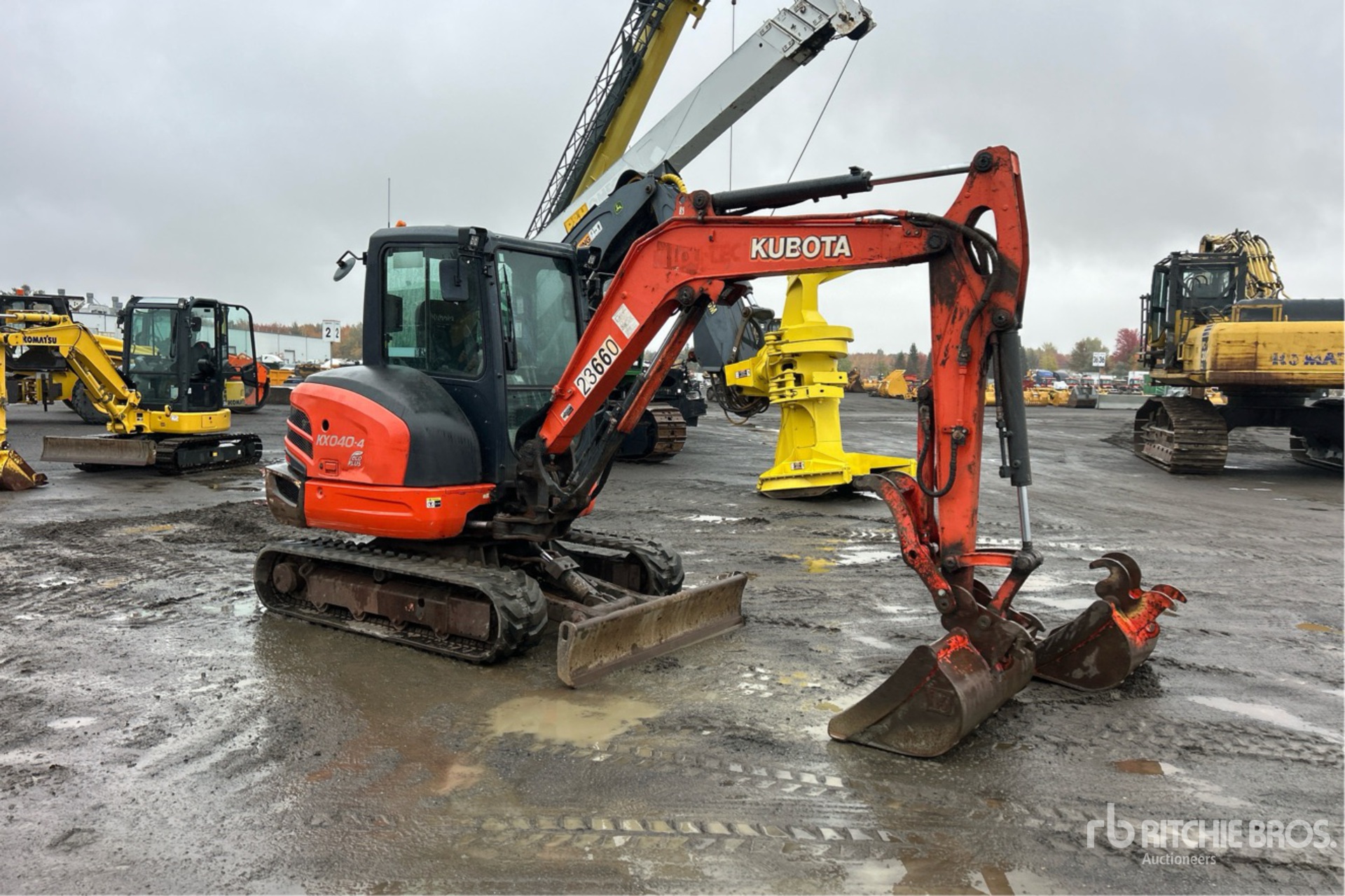 2019 Kubota KX040-4