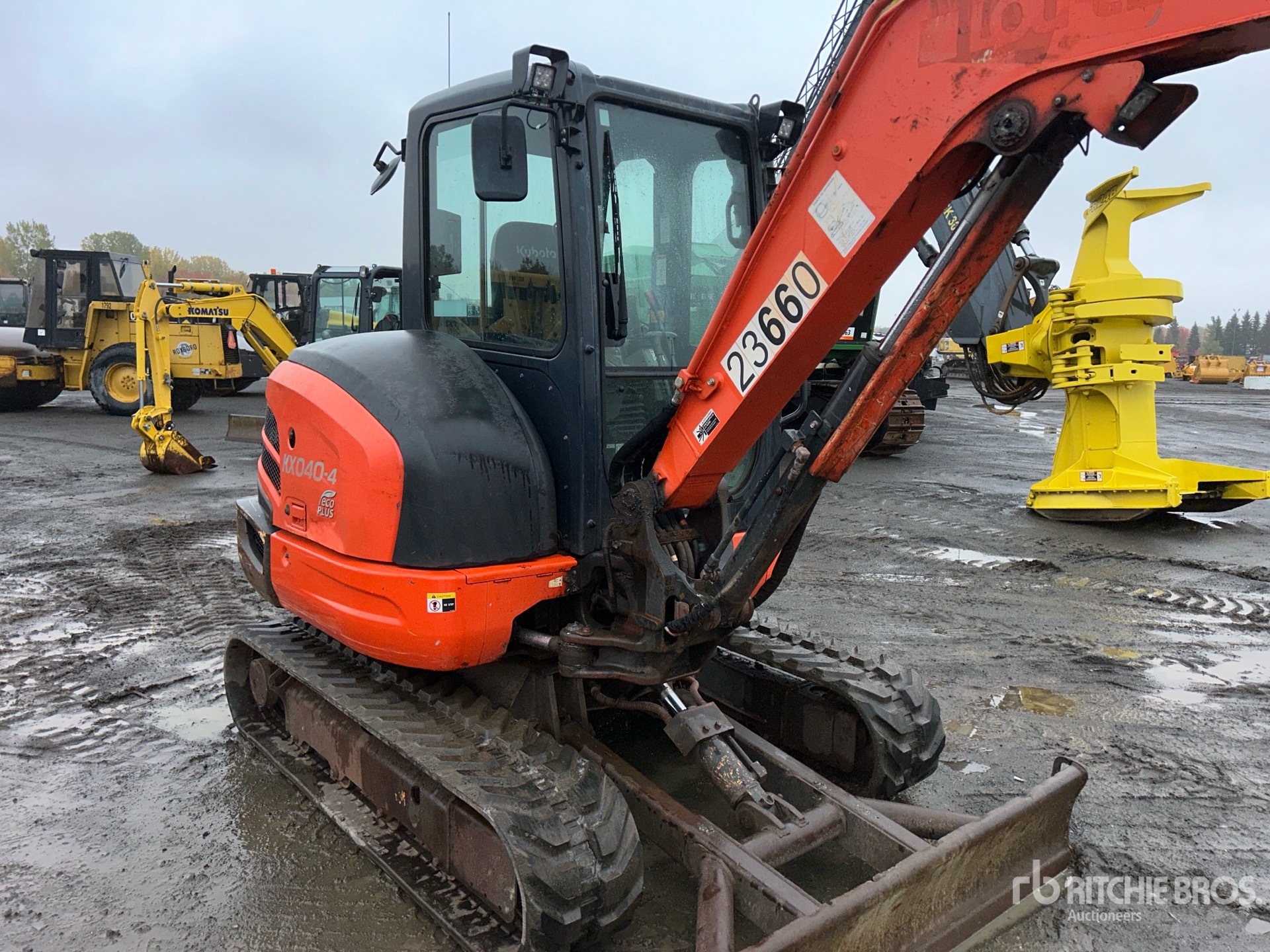 2019 Kubota KX040-4