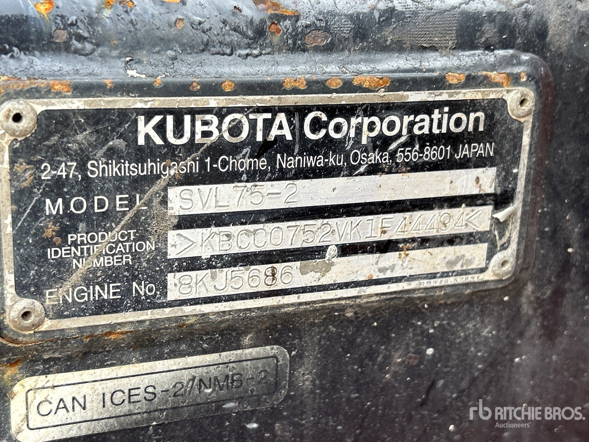 2020 Kubota SVL75-2