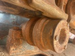 Undercarriage with Left Carrier Rollers