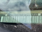 General Appearance with Frame Stamp Serial Number/VIN Photo