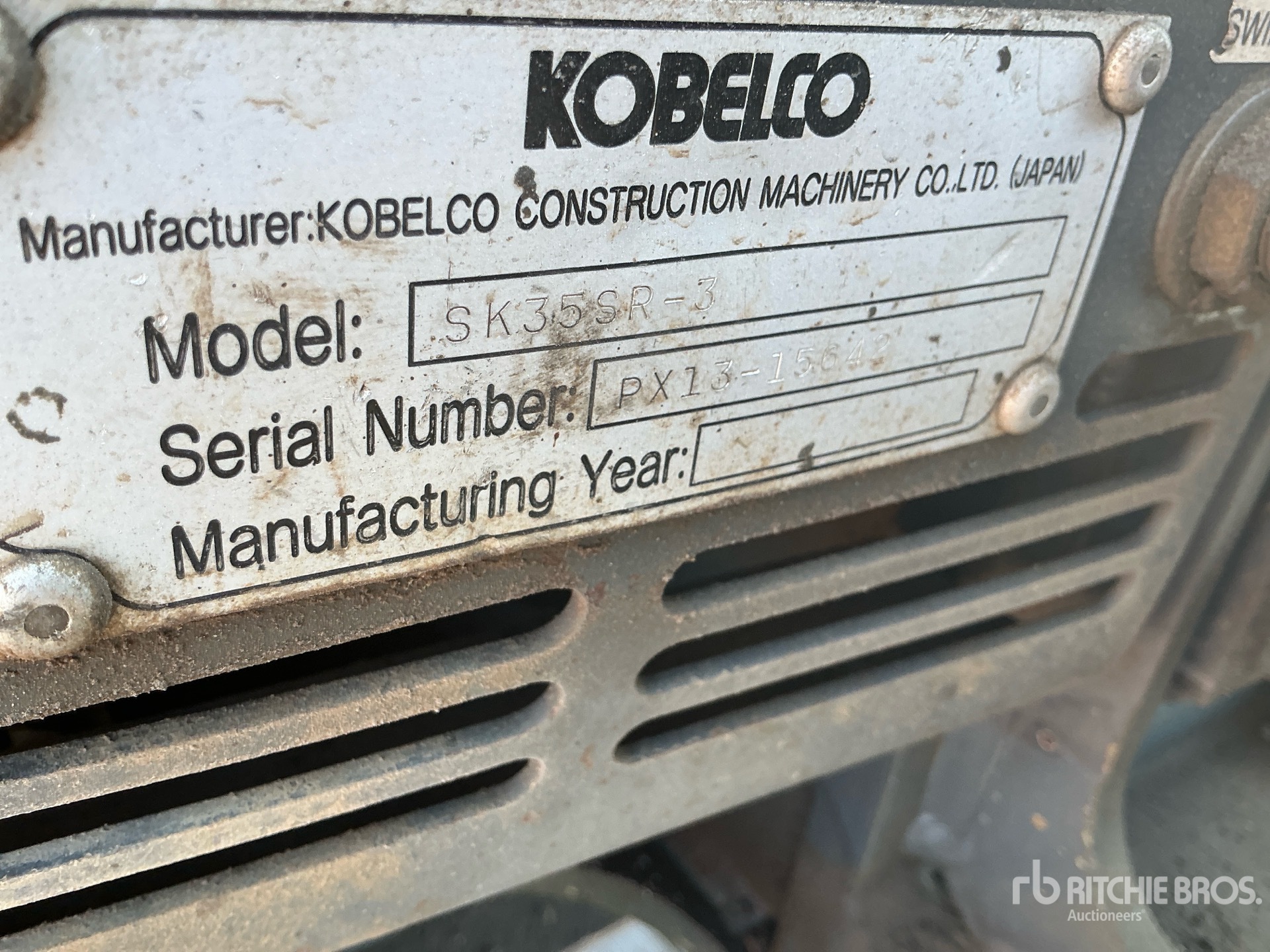 Kobelco SK35SR-3