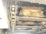 Chassis with Conveyor Drive Chains and Sprockets