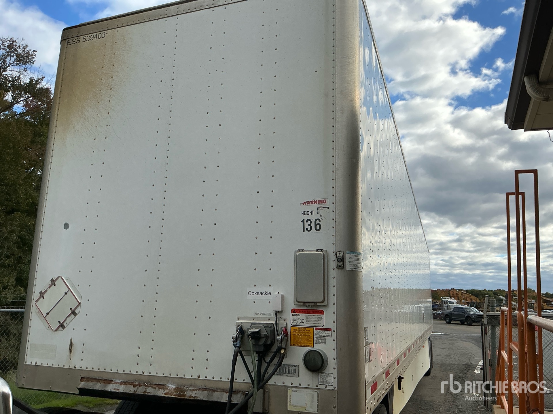 2019 Utility 53 ft x 102 in T/A
