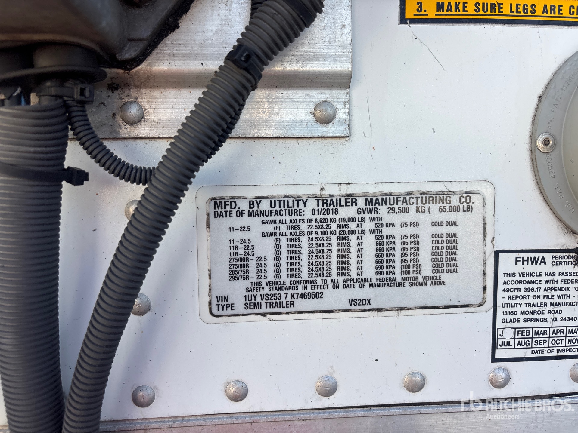 2019 Utility VS2DX