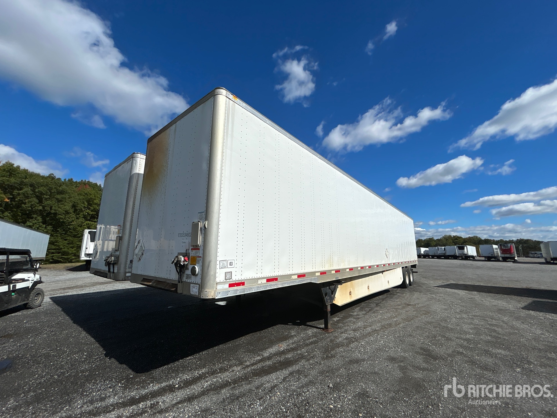 2018 Utility 53 ft x 102 in T/A