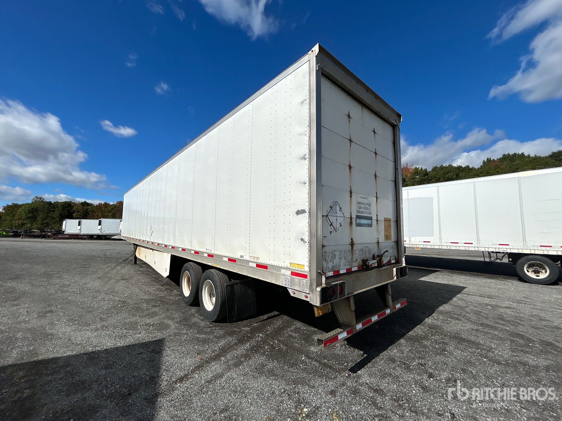 2018 Utility 53 ft x 102 in T/A