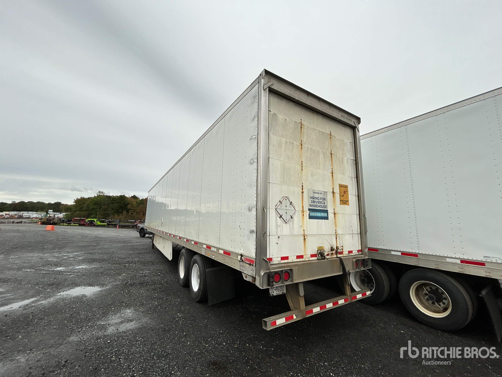 2019 Utility 53 ft x 102 in T/A