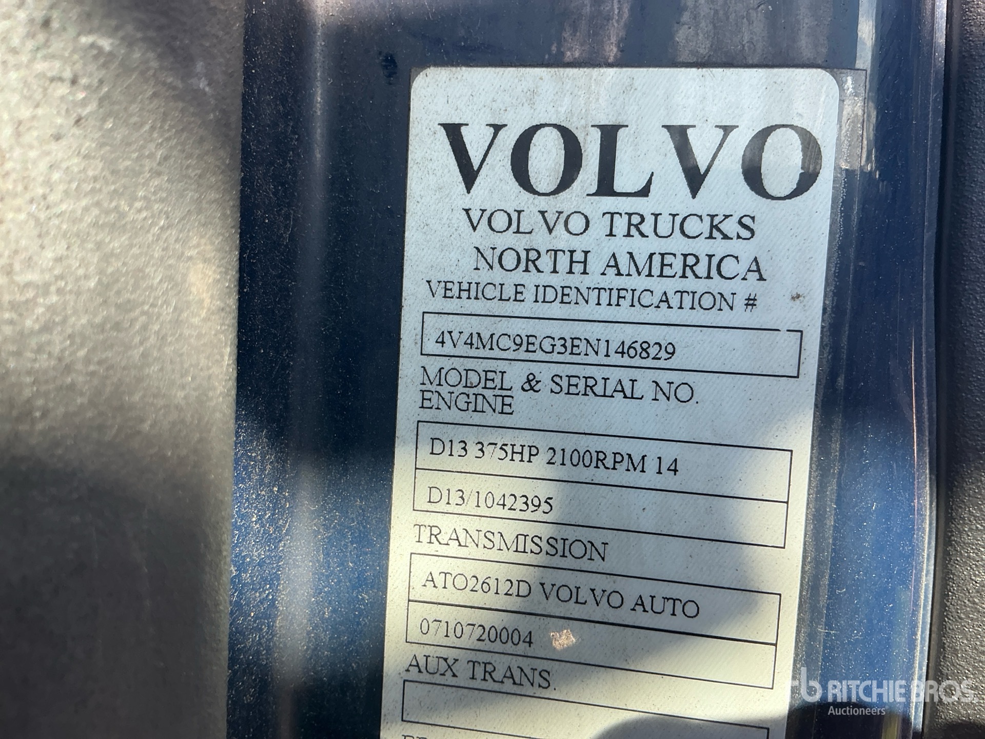 2014 Volvo VNM200