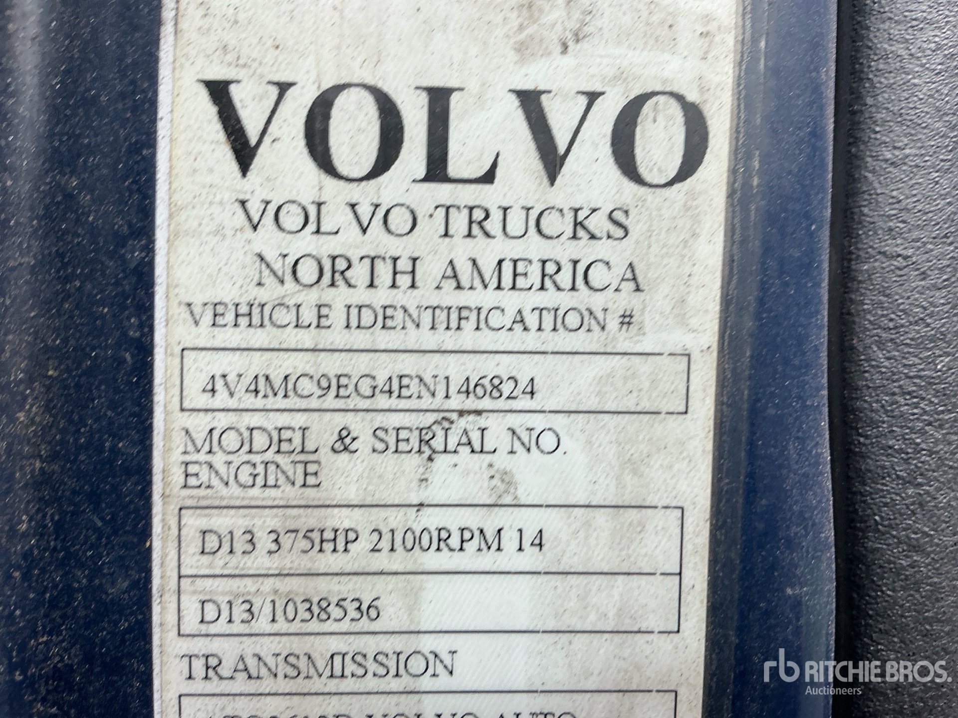 2014 Volvo VNM200