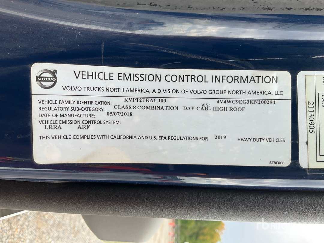 2019 Volvo VNM200