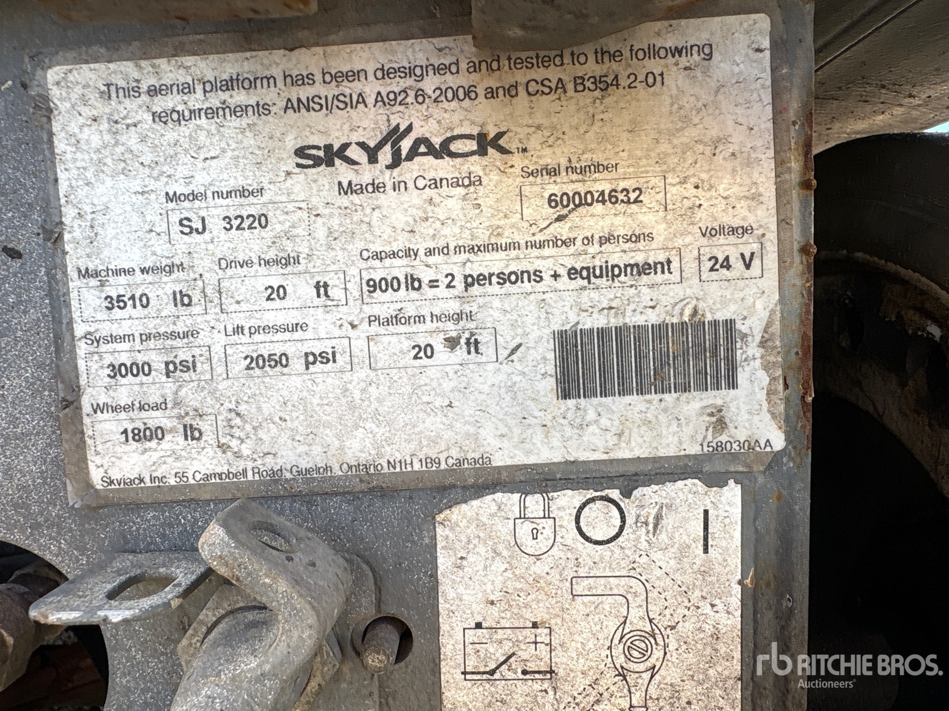 2014 Skyjack SJIII3220