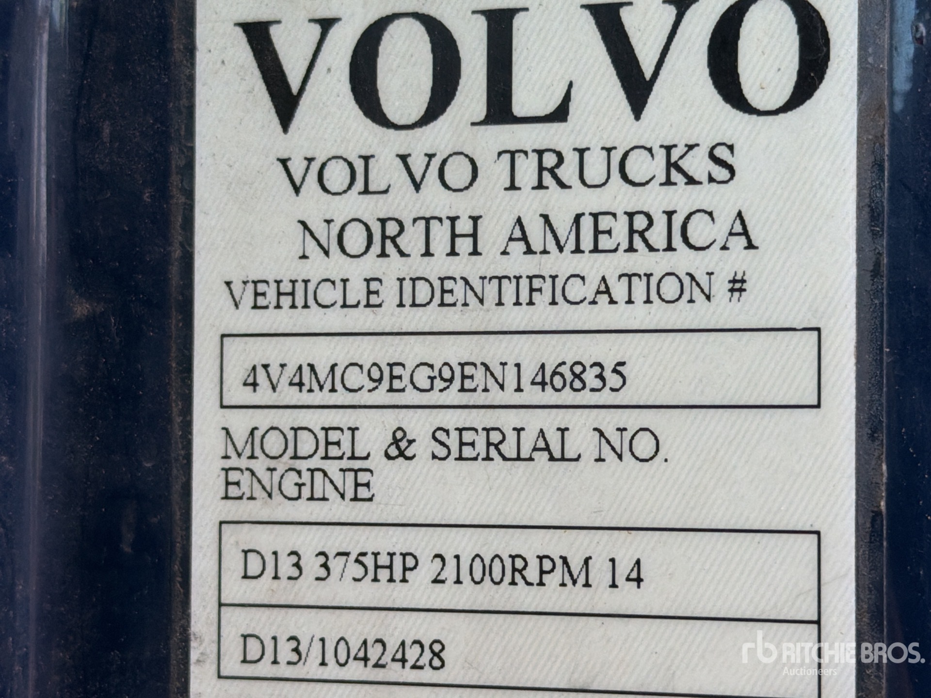 2014 Volvo VNM64T200