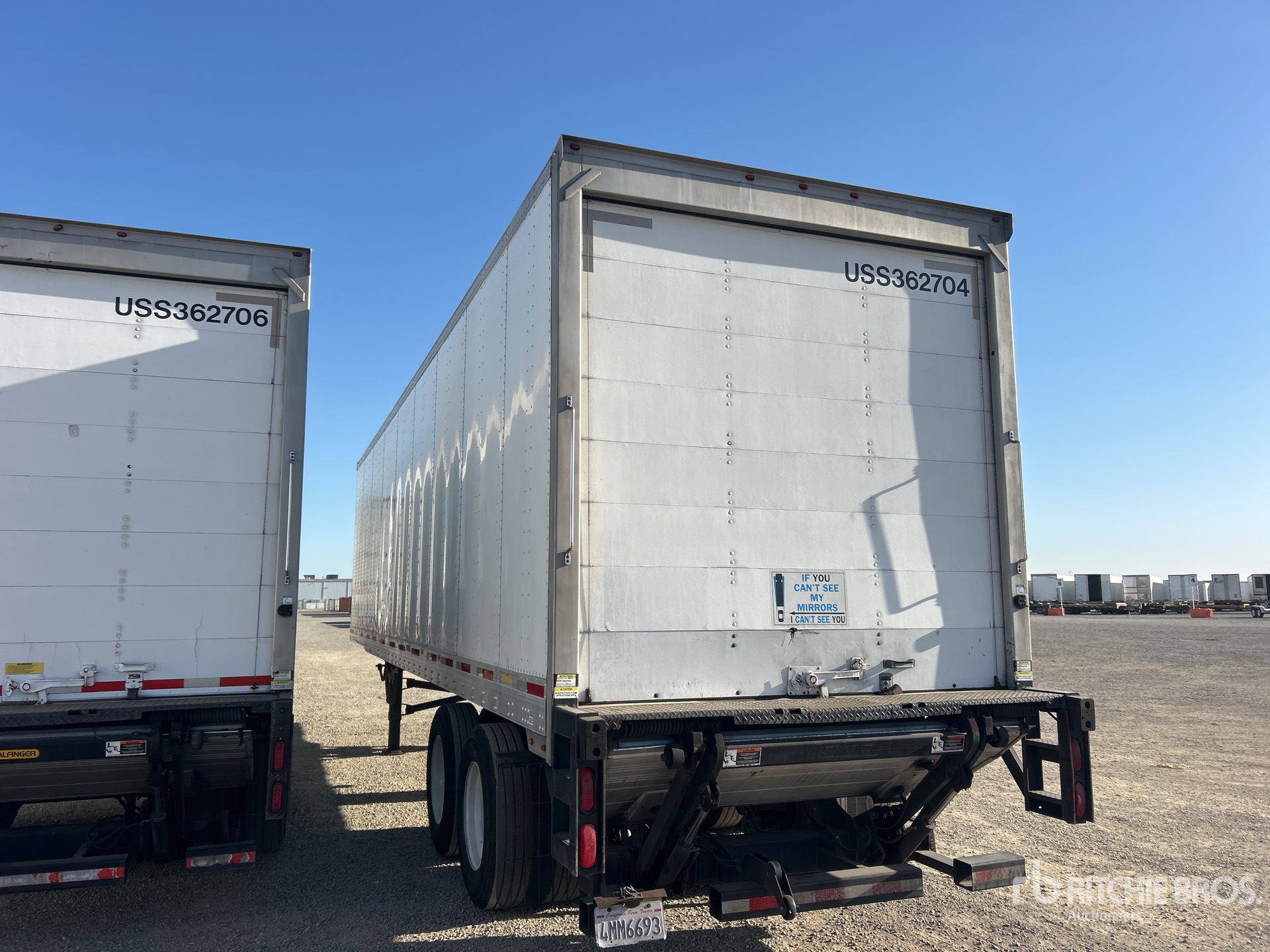 2014 Utility 36 ft x 102 in T/A