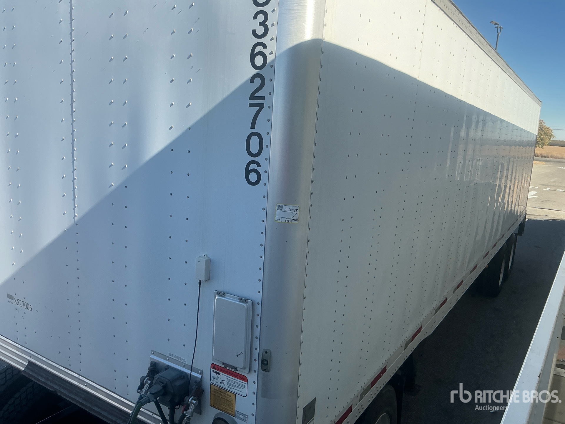 2014 Utility 36 ft x 102 in T/A