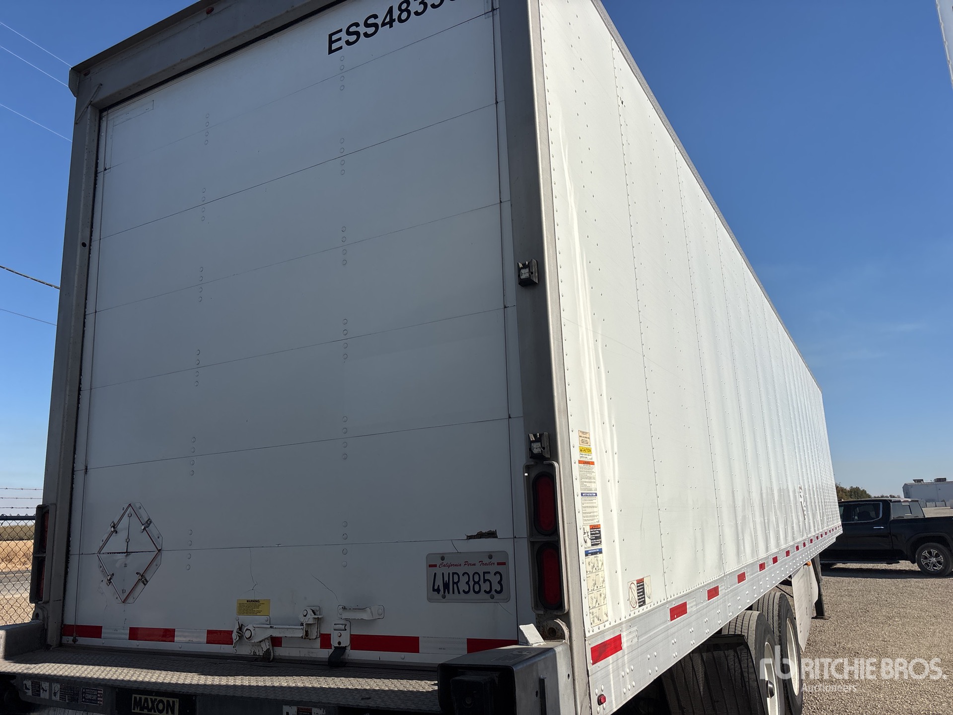 2018 Utility 48 FT X 96 IN T/A