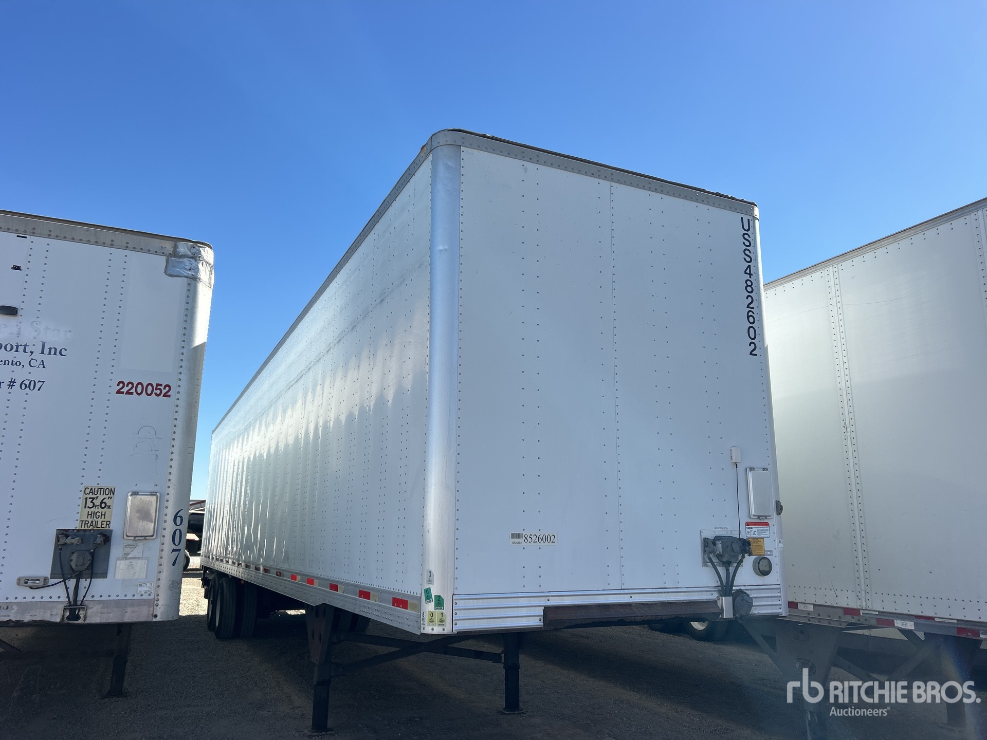 2014 Utility 48 ft x 102 in T/A