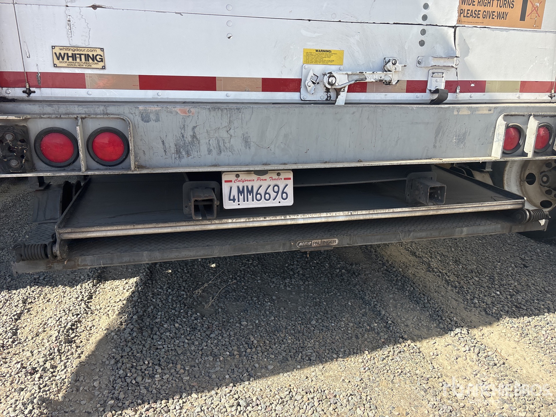 2014 Utility 48 ft x 96 in T/A