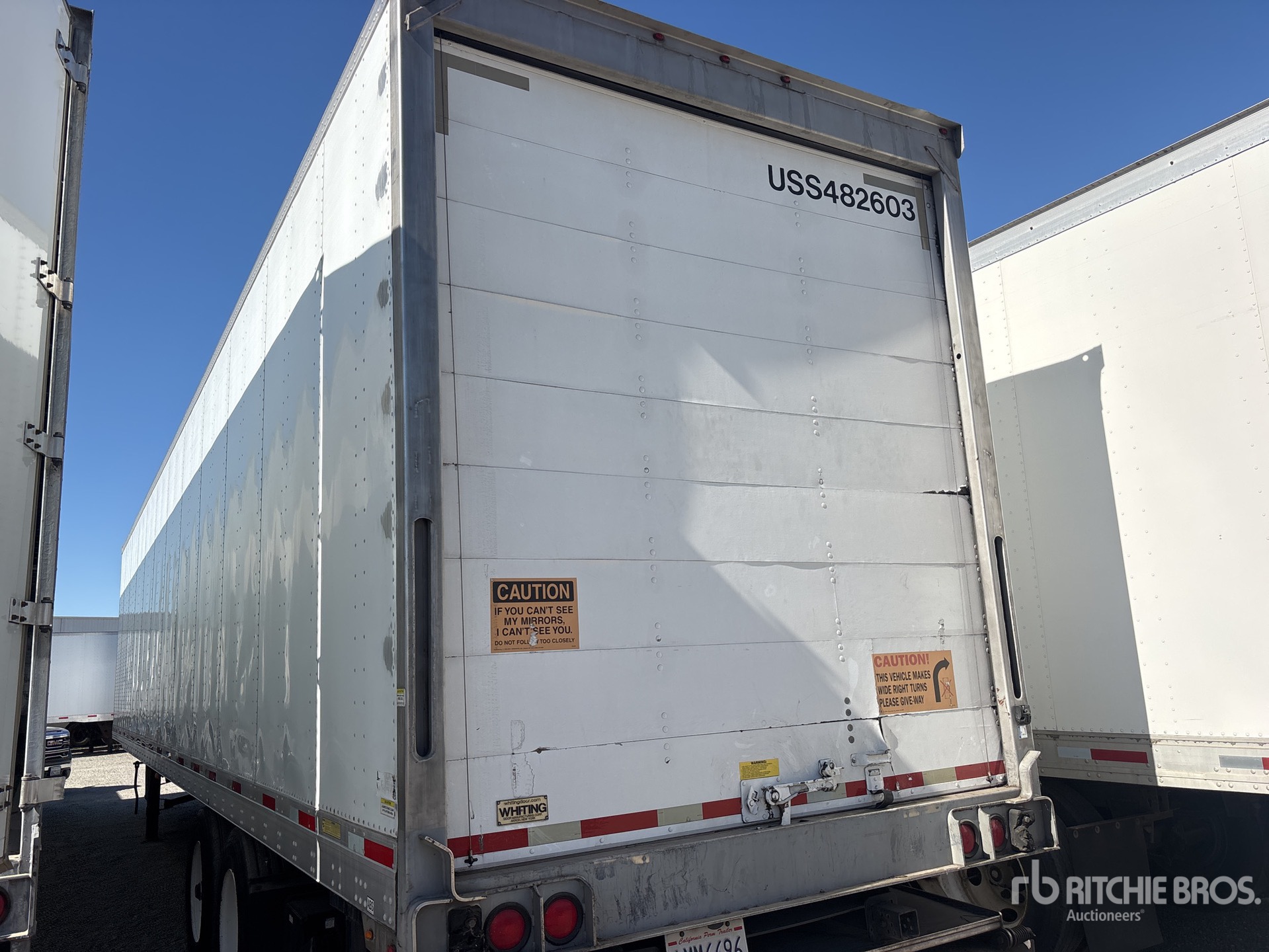 2014 Utility 48 ft x 96 in T/A
