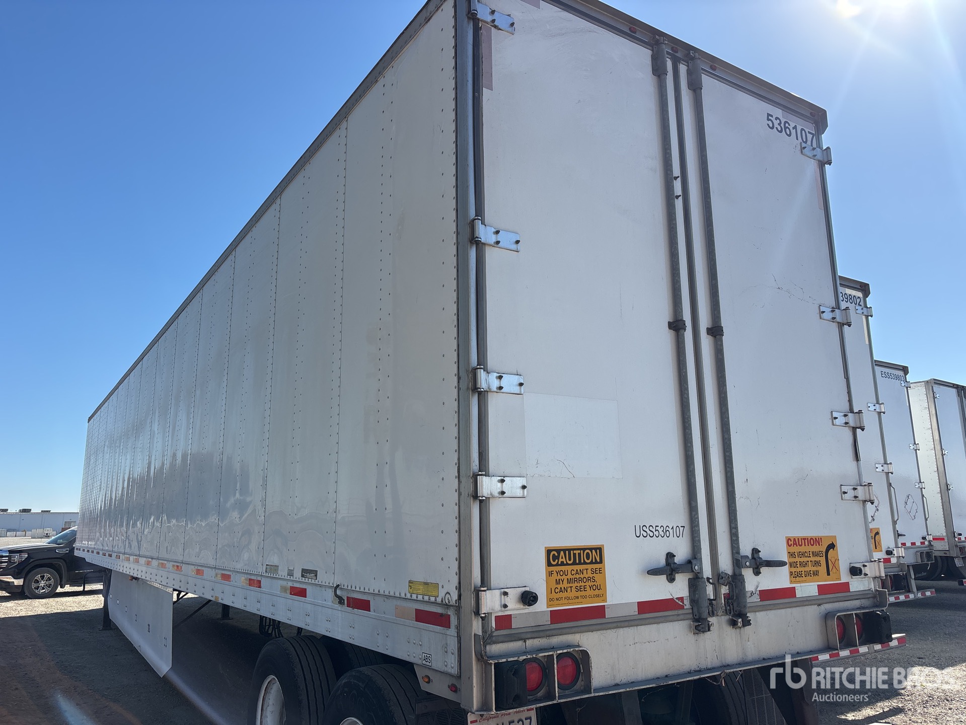 2013 Utility 53 ft x 96 in T/A