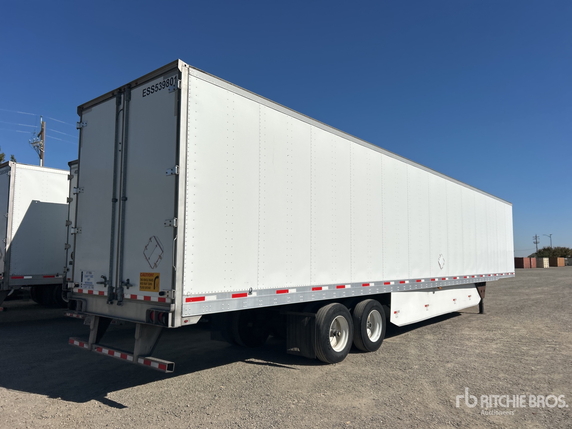 2019 Utility 53 ft x 102 in T/A