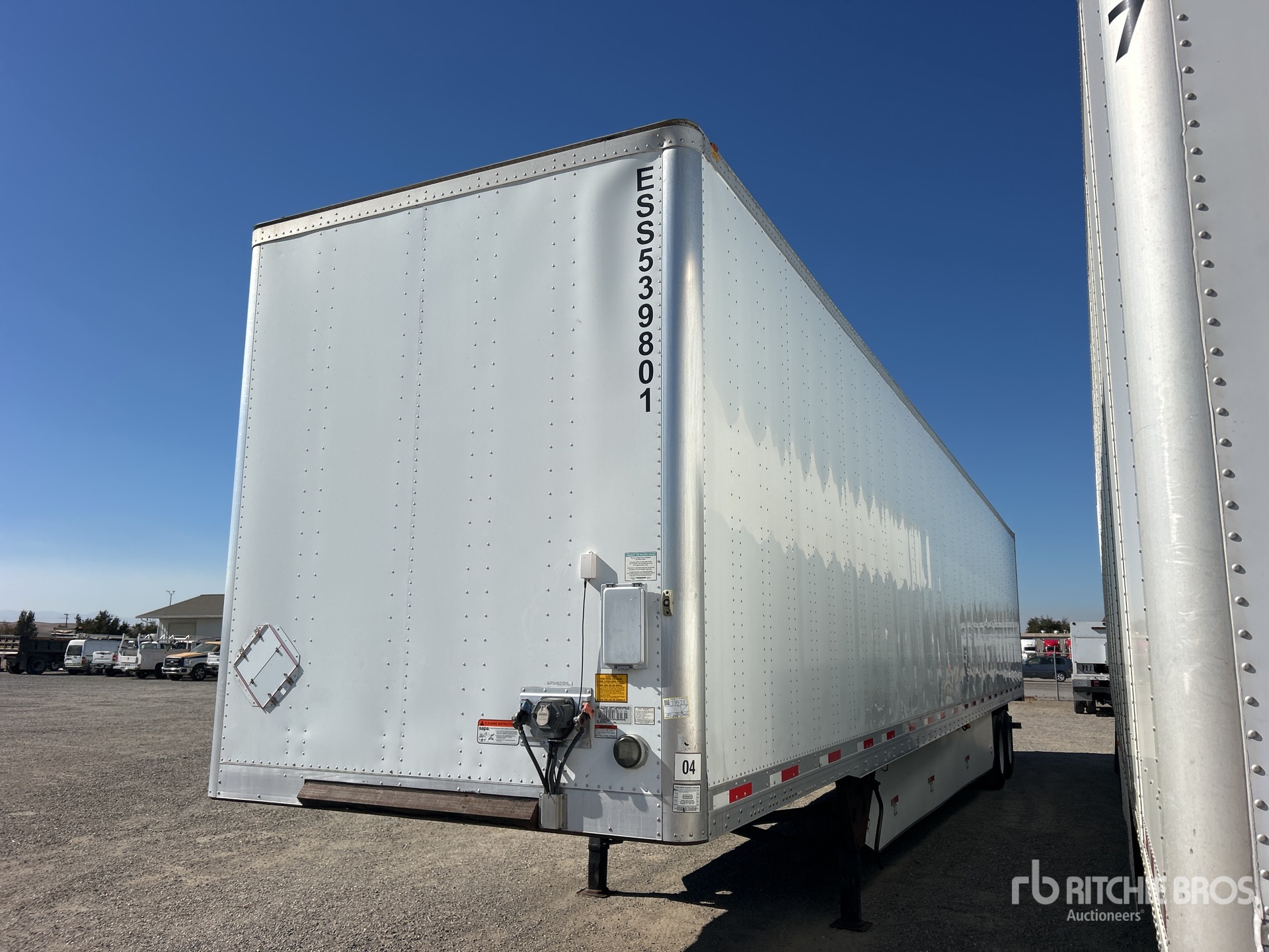 2019 Utility 53 ft x 102 in T/A