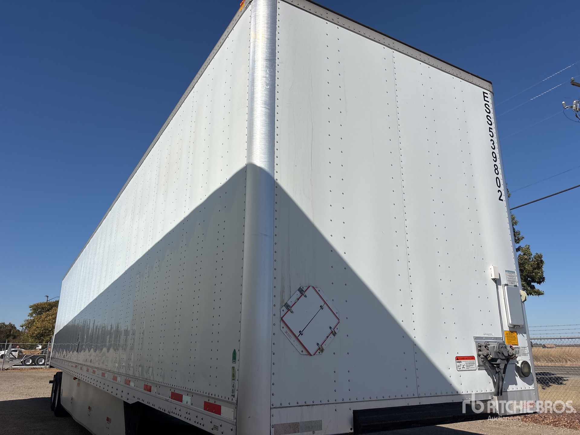 2019 Utility 53 ft x 102 in T/A