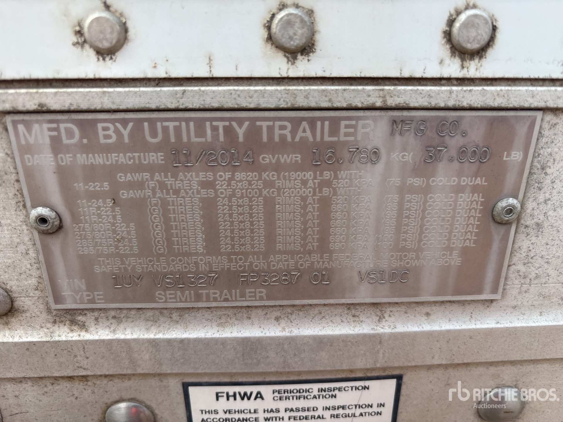 2015 Utility VS1DC