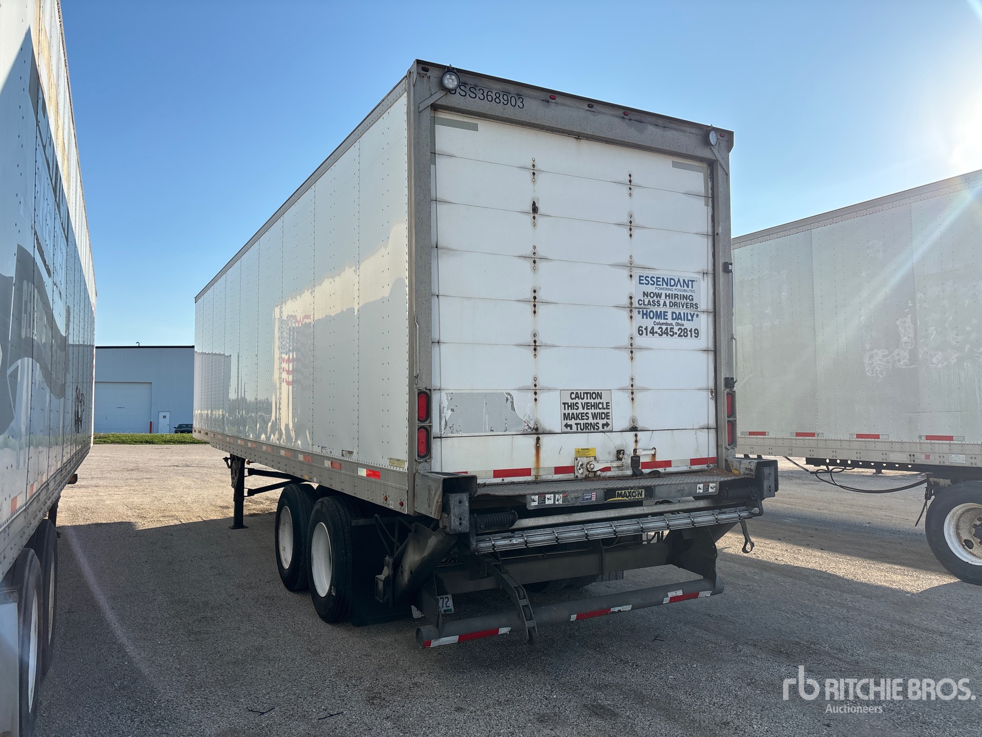 2015 Utility 36 ft T/A