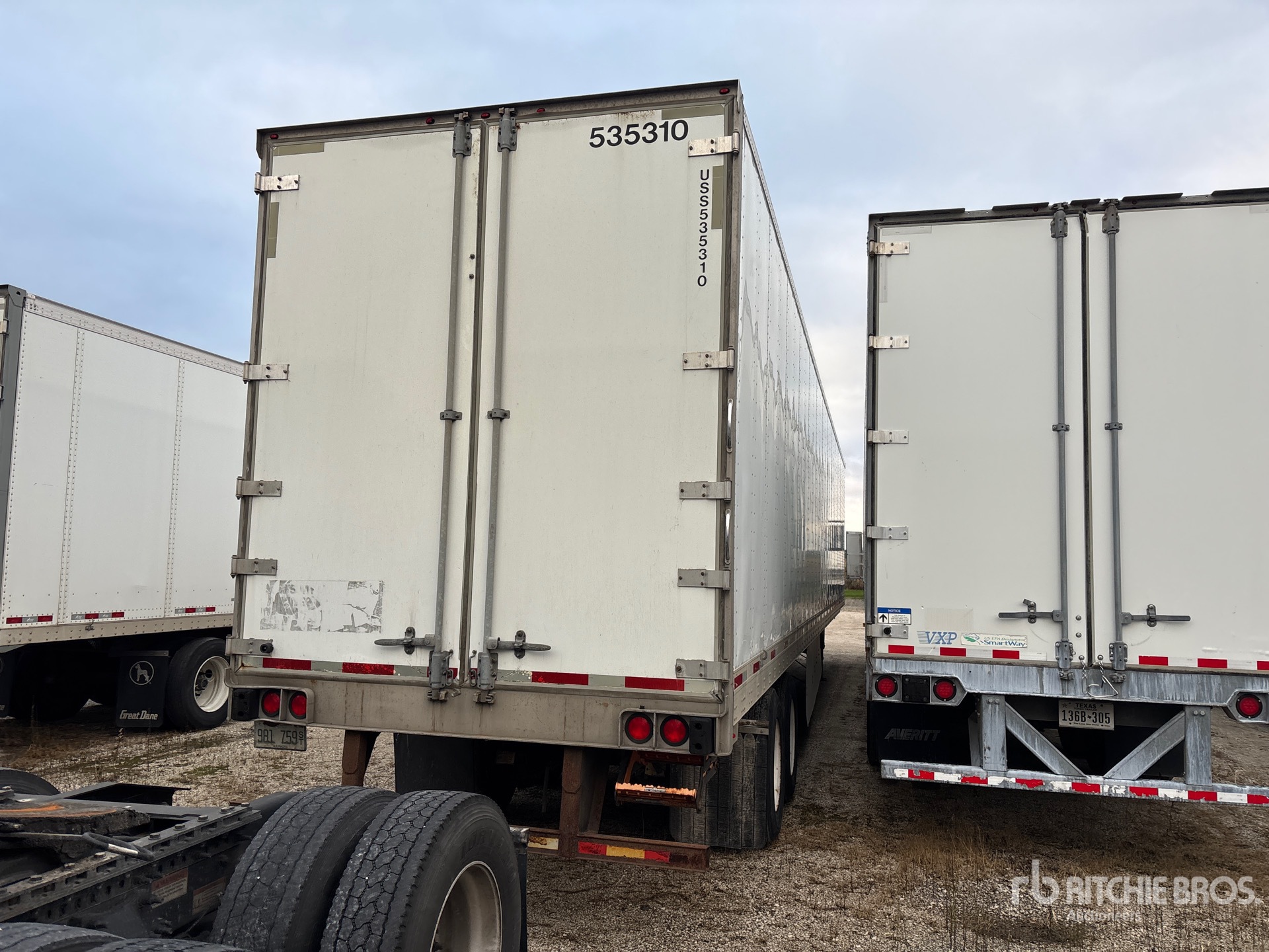2013 Utility 53 ft x 102 in T/A