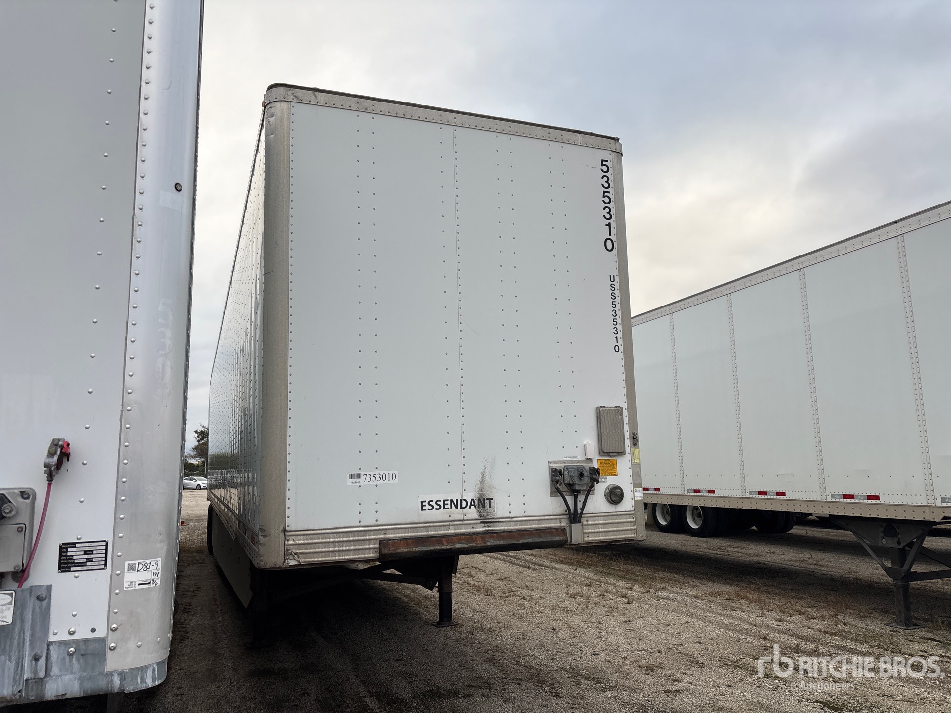 2013 Utility 53 ft x 102 in T/A