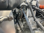 Engine with A/C Compressor