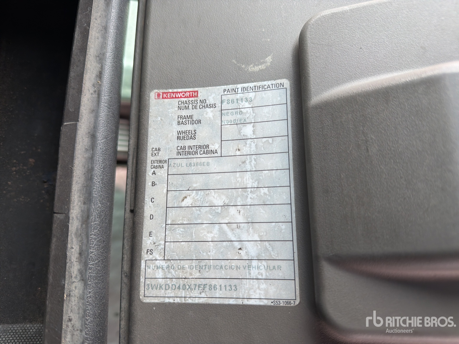 2015 Kenworth T800