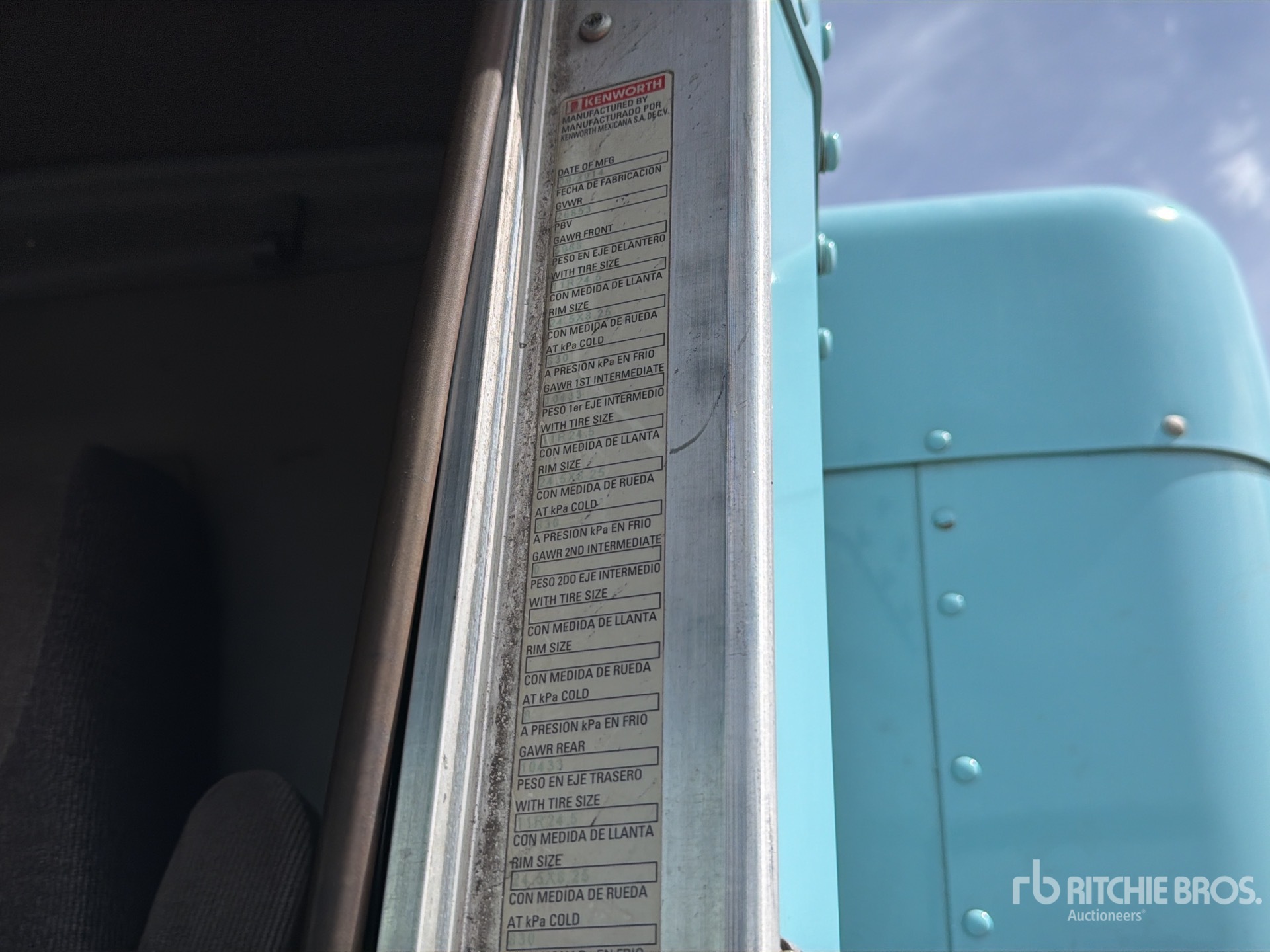 2015 Kenworth T800