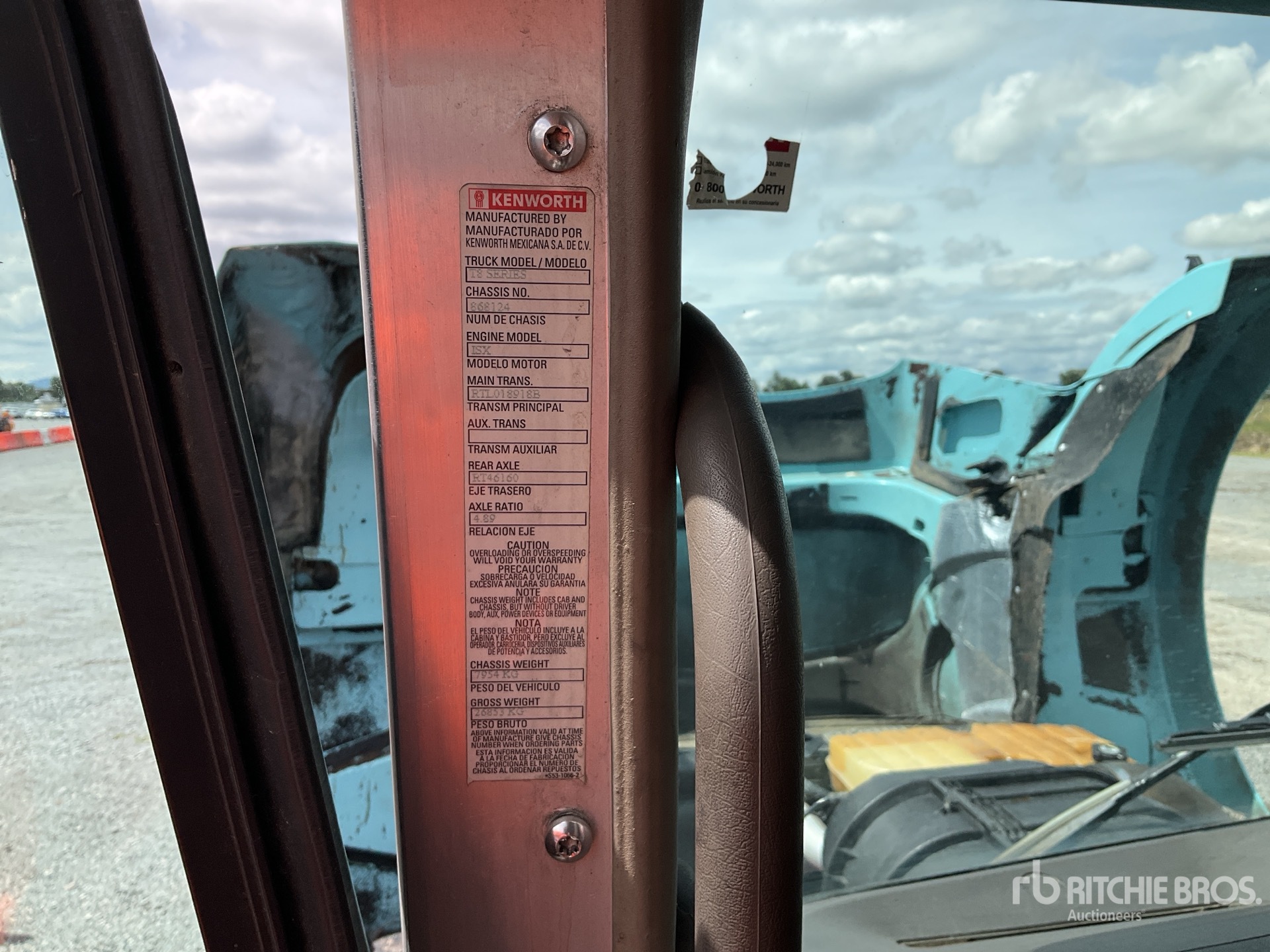 2017 Kenworth T800