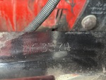 General Appearance with Frame Stamp Serial Number/VIN Photo
