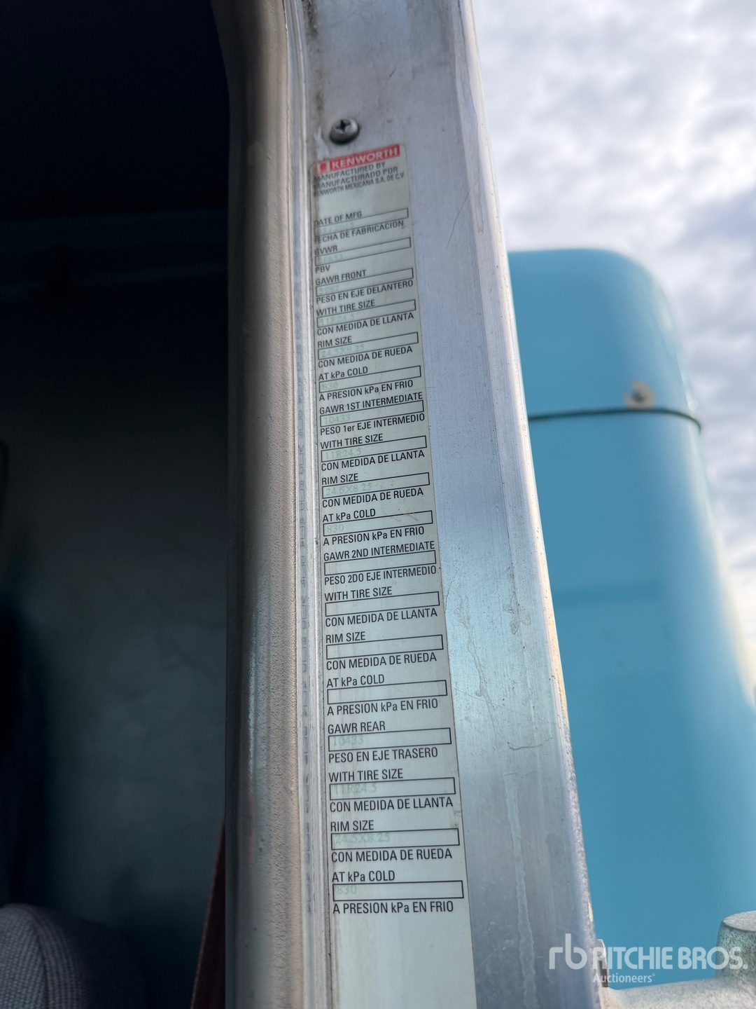 2016 Kenworth T800