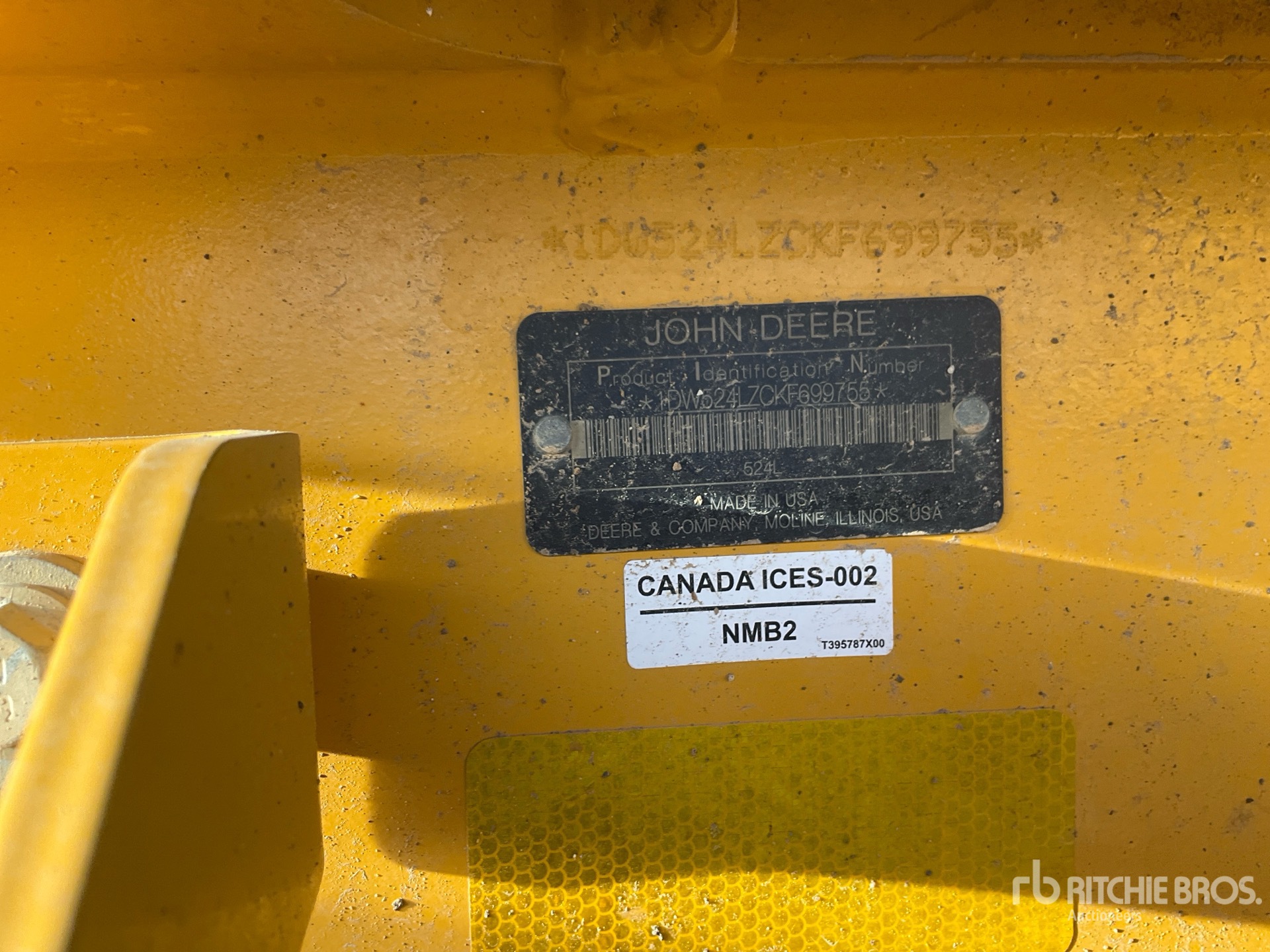 2019 John Deere 524L