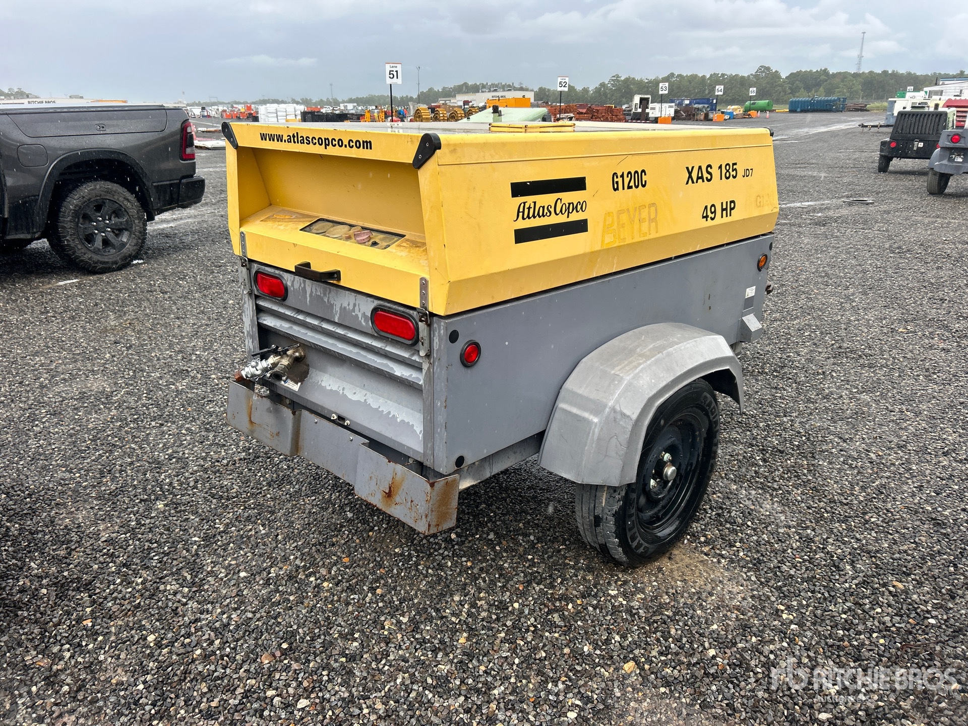 2012 Atlas Copco XAS185JD7TBV