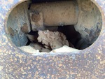 Undercarriage with Right Track Tensioner