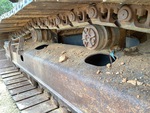 Undercarriage with Left Carrier Rollers