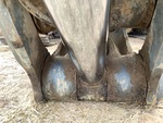 Chassis with Pins and Bushings Stick to Coupler