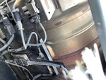 Engine with Exhaust System