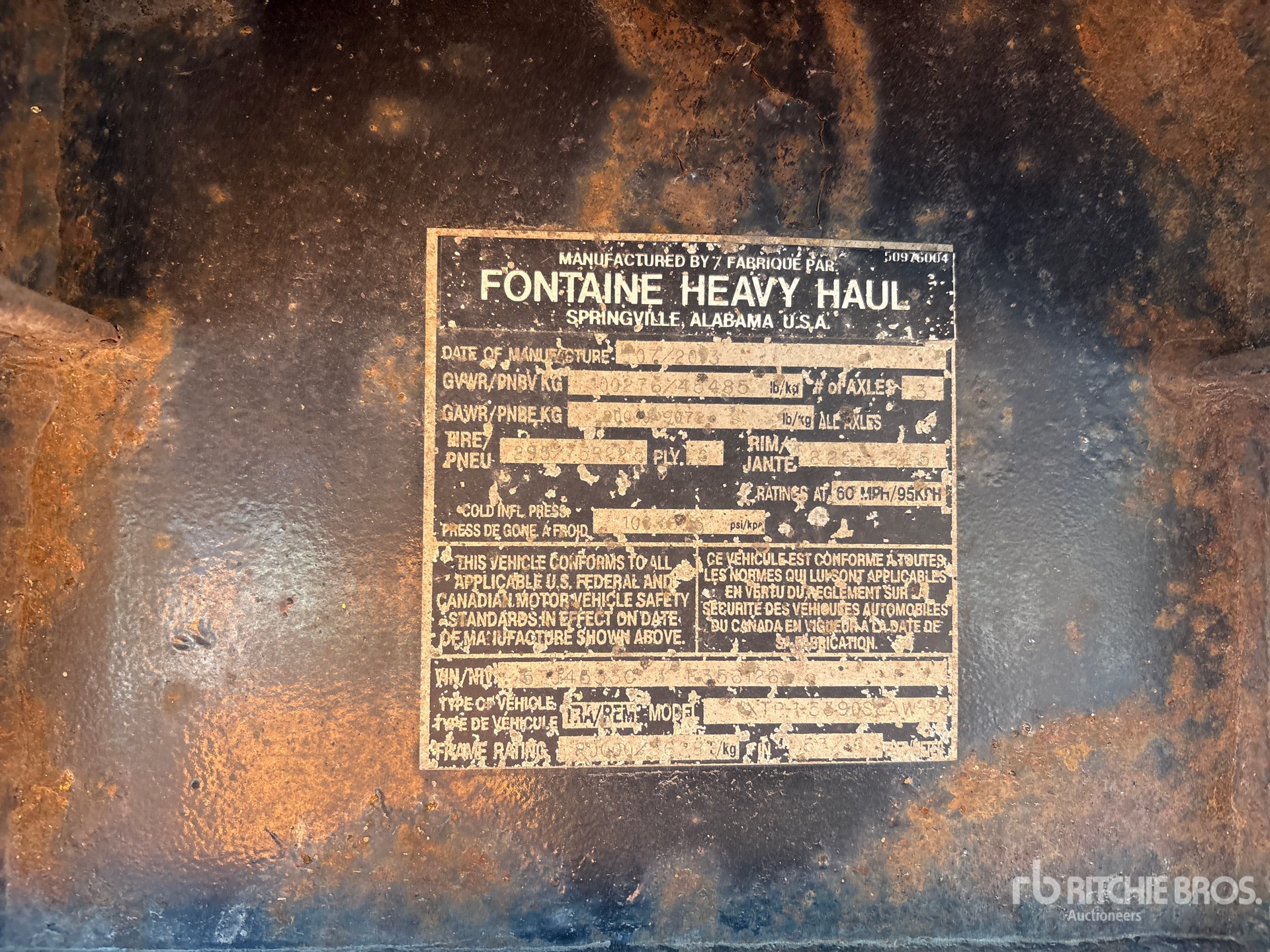2014 Fontaine Tri/A