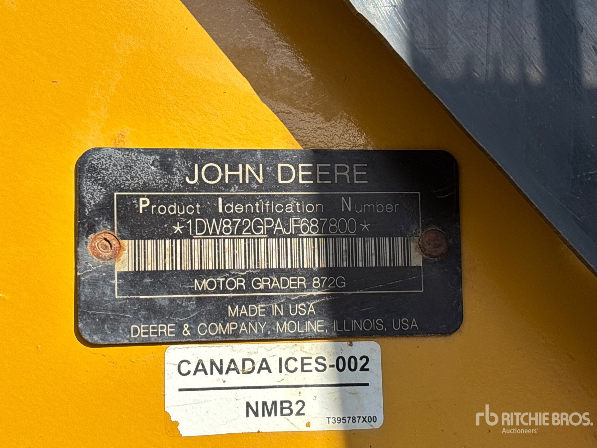 2018 John Deere 872GP