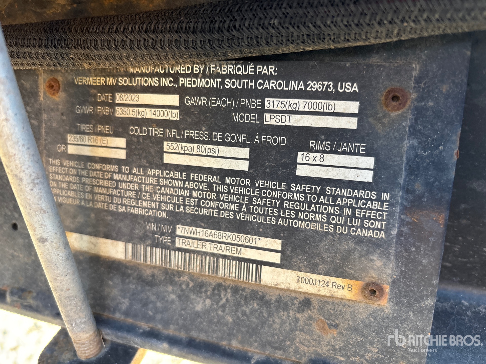 Photo of 2024 Vermeer LP573SDT