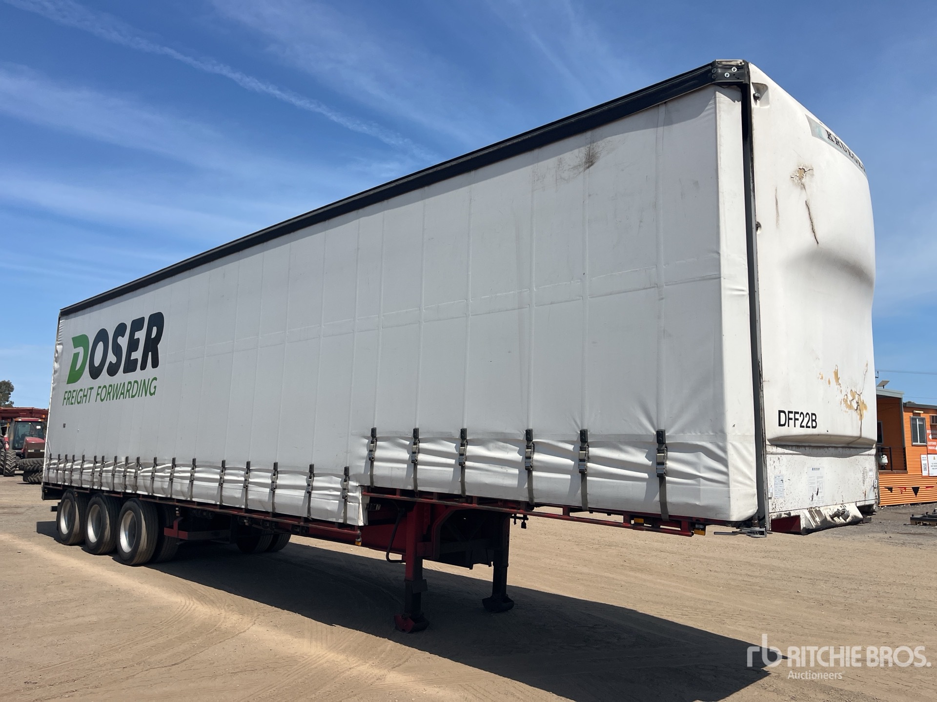2002 Kruger 13.3 m Tri/A Step Deck